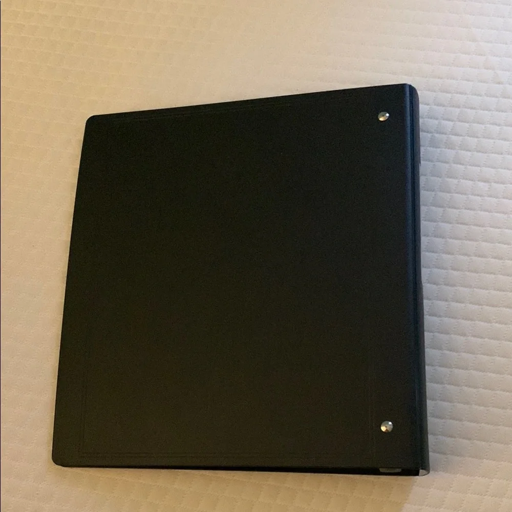 Black binder